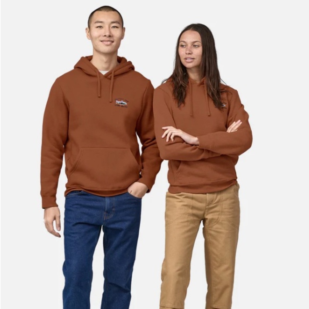 Patagonia men/woman’s home water trout uprisal hoody